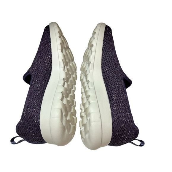 Skechers Air Cooled Goga Mat Ladies Shoes - Size 6 US - Purple God Flec -EUC - Picture 5 of 7